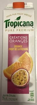 Pure Premium Créations Oranges Orange Fruit de la Passion
