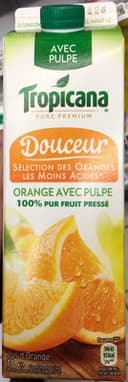 Pure Premium Douceur Orange avec pulpe