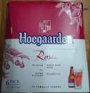 6X25CL BIERE HOEGAARDEN ROSEE