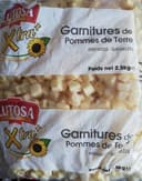 Garnitures de pomme de terre