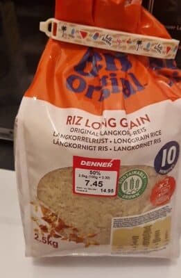 Riz long grain