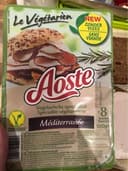 Aoste Le Végétarien Méditerranée 100g