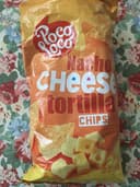 Nacho cheese tortilla chips
