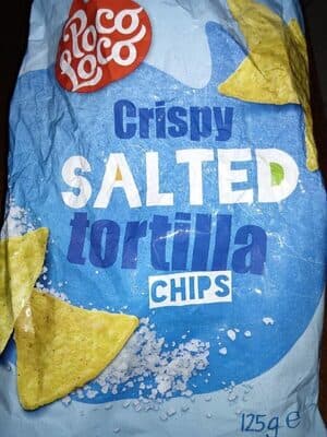 Chips tortilla poco loco natural 125g