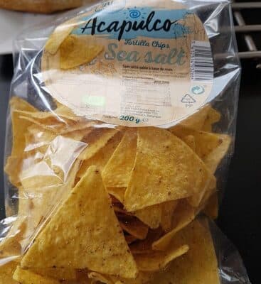 Tortilla chips Sea salt