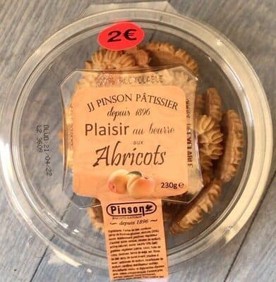 Plaisir au beurre d’abricots