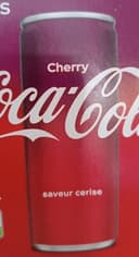 Boisson gazeuse aux extraits végétaux arôme cerises boîtes