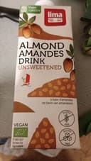 Almond amandes drink