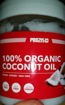 100% Organic coconut oil