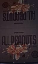 All peanuts Dark chocolate flavour