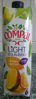 Jus light mangue orange en brique