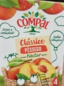 Compal clássico pêssego nectar