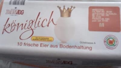 10 Frische Eier aus Bodenhaltung