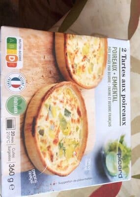 2 Tartes aux poireaux