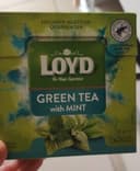 Green tea with mint