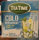 Cold infusion lemon, lime and nint