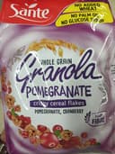 whole grain granola pomegranate