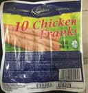 10 chicken franks