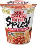 Cup nouilles japonaises hot chili épicé piment et sésame