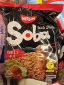 Nouilles soba chili wok style