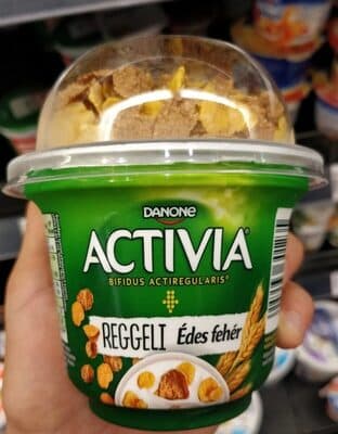 ACTIVIA REGGELI Èdes fehér