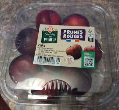 Prunes rouges