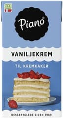 Vaniljekrem til kremkaker