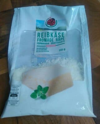 Fomage râpé au lait des prés