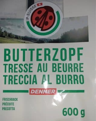 Tresse au beurre précuite