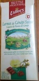 Chocolat au lait aux larmes de Génépi suisse