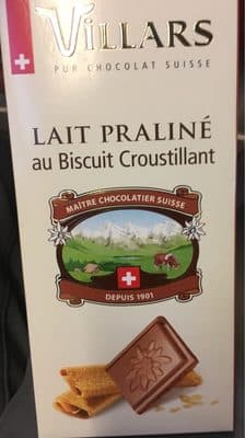 Chocolat Lait Praliné