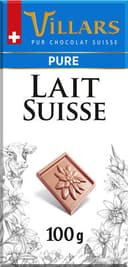 Tablette de chocolat au lait suisse dégustation