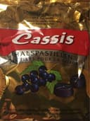 Cassis Halspastillen