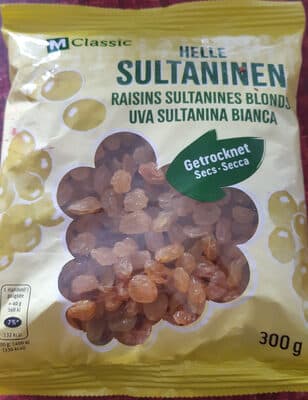 Raisins Sultanines Blonds Secs
