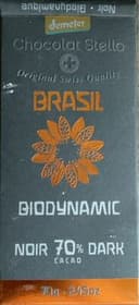 Chocolat Stella brasil biodynamic noir 70%