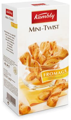 MINI TWIST FROMAGE 100G - KAMBLY - 100g