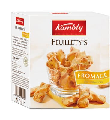 Biscuits feuilletés au fromage