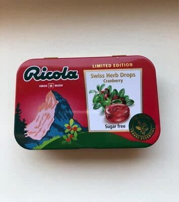 Swiss herb drops - Cranberry