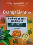 Orange Menthe ( sans sucres )