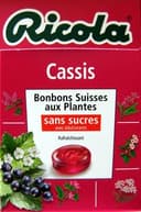 Cassis Bonbons suisses aux plantes