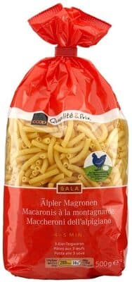 Macaronis à la montagnarde