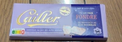 Tablette de chocolat