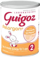 GUIGOZ PELARGON 2 Lait Infantile 2ème âge dès 6 mois 800g