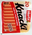 20 Original Knacki, 100 % Pur Porc