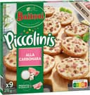 PICCOLINIS Mini-Pizzas surgelées Alla Carbonara