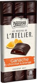 NESTLE L'ATELIER Ganache chocolat noir et orange