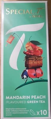 Boîte De 10 Capsules Thé Spécial T. By Nestlé Mandarin Peach