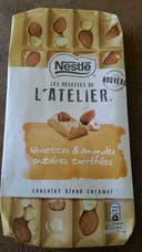 Les recettes de l'atelier - chocolat blond caramel - noisettes