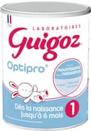 GUIGOZ OPTIPRO Lait Infantile 900g 1er âge dès la Naissance