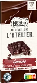 NESTLE L'ATELIER - Noir Ganache noir sel - 144g